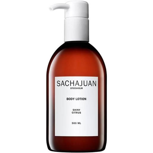 Sachajuan lozione corpo idratante shiny citrus (body lotion) 500 ml