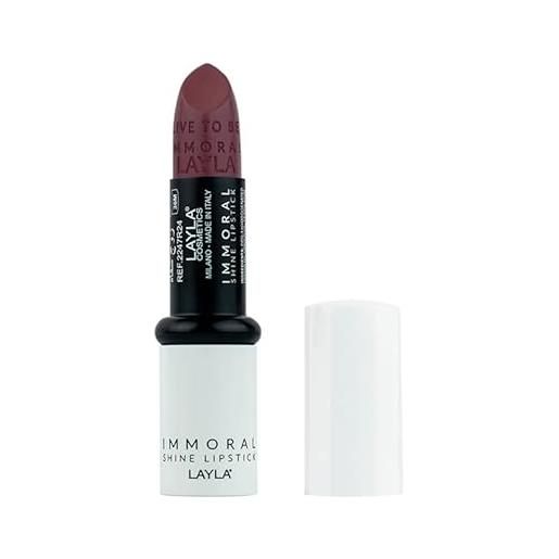 LAYLA immoral shine lipstick n. 9 back talk
