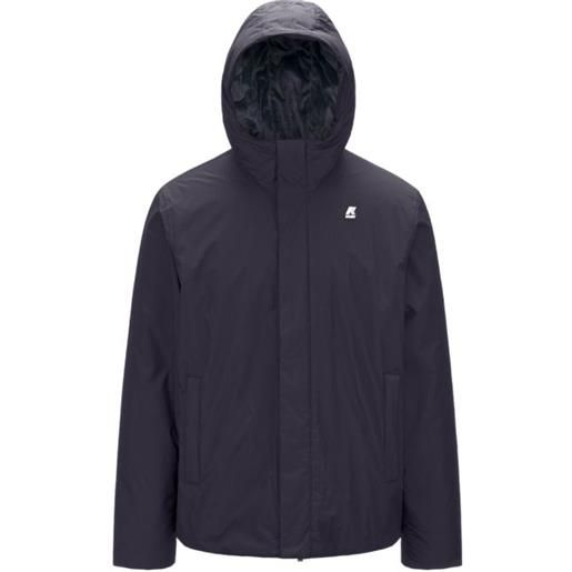KWAY giacca jack ripstop prime uomo blue d/blue a