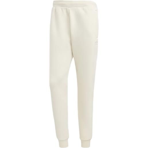 ADIDAS pantaloni trefoil essential uomo wonder white