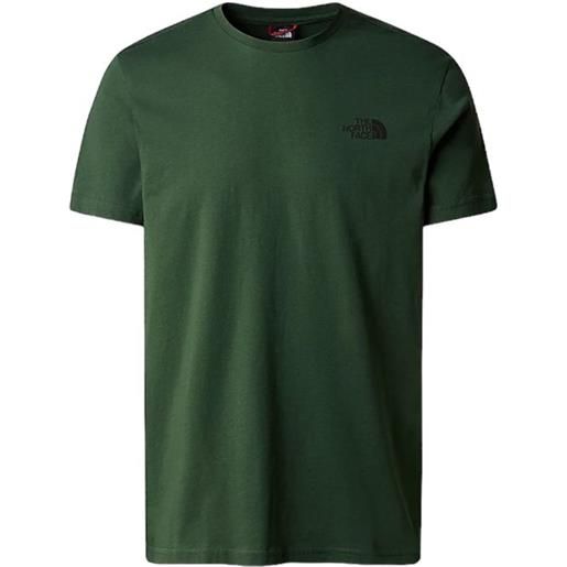 THE NORTH FACE t-shirt simple dome uomo pine neddle