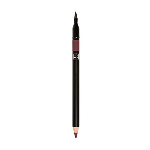 3ina 3 ina makeup matita a labbra con applicatore rosa scuro 1,15 g