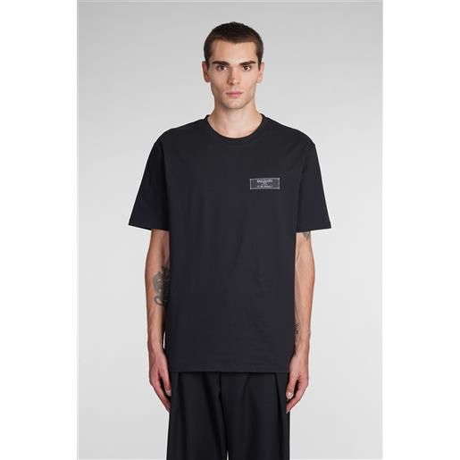 Balmain t-shirt in cotone nero