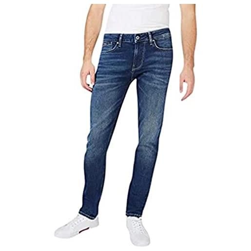 Pepe Jeans hatch 5pkt, jeans uomo, blu (denim-bb3), 32w / 32l
