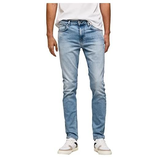 Pepe Jeans hatch 5pkt, jeans uomo, blu (denim-rr2), 29w / 34l