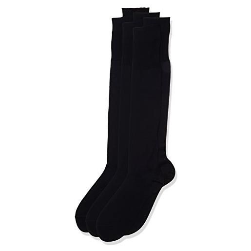Pompea scozia calze al ginocchio, grigio (grigio antracite 0917), 44/45 (taglia produttore: 12/12.5) (pacco da 6) uomo