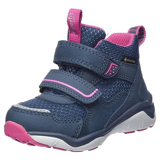 Superfit sport5, scarpe da ginnastica, blu rosa 8070, 29 eu stretta