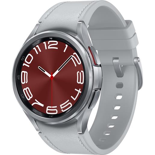 Samsung smartwatch Samsung galaxy watch6 classic 43mm argento (no samsung pay) [sm-r955fzsaeue]