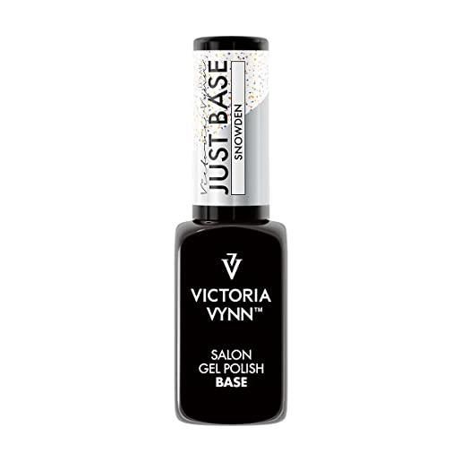 Victoria vynn just base snowden - smalto gel ibrido per unghie rigide e lunghe, 8 ml
