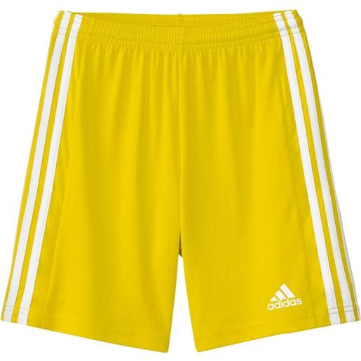 Pantaloncini shorts ragazzi unisex adidas squadra 21 youth giallo gn5760