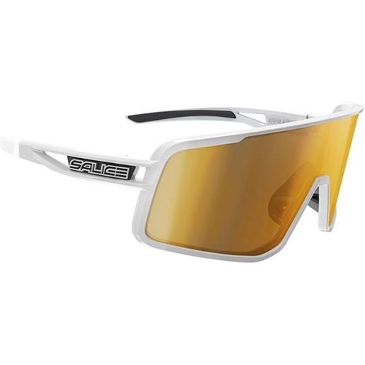 Salice 022 rw hydro+spare lens sunglasses bianco mirror rw hydro gold/cat3 + clear/cat0
