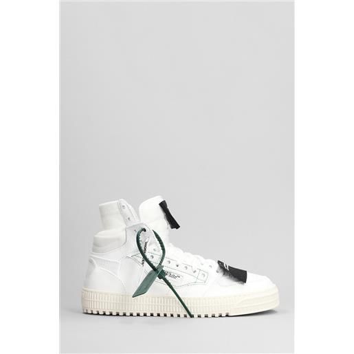Off White sneakers 3.0 off court in pelle bianca