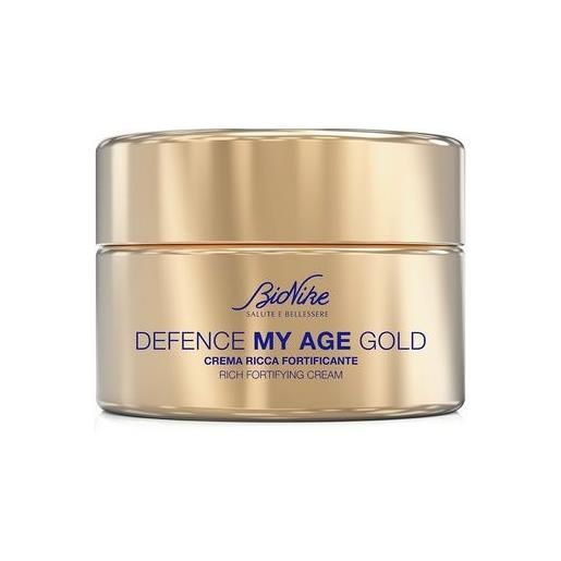 Bionike defence my age gold crema ricca fortificante 50ml