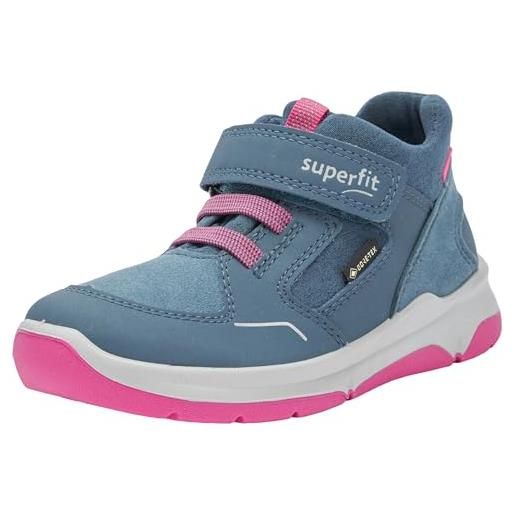 Superfit cooper, scarpe da ginnastica, blu rosa 8030, 26 eu stretta