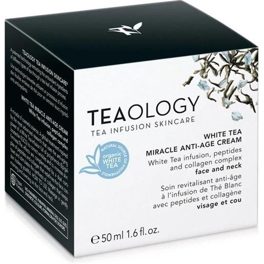 TEAOLOGY white tea miracle crema anti-age viso e collo 50 ml