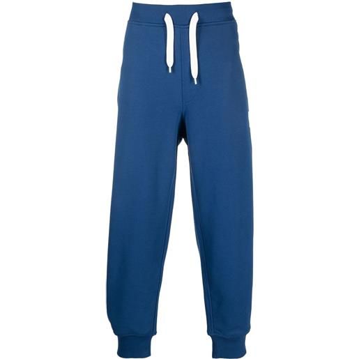 Emporio Armani pantaloni sportivi con coulisse - blu