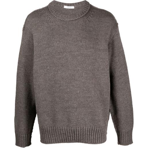 LEMAIRE maglione girocollo - grigio