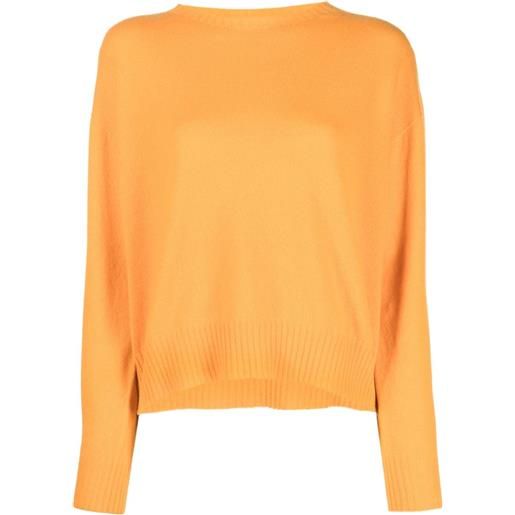 TWINSET maglione con maniche a spalla bassa - arancione