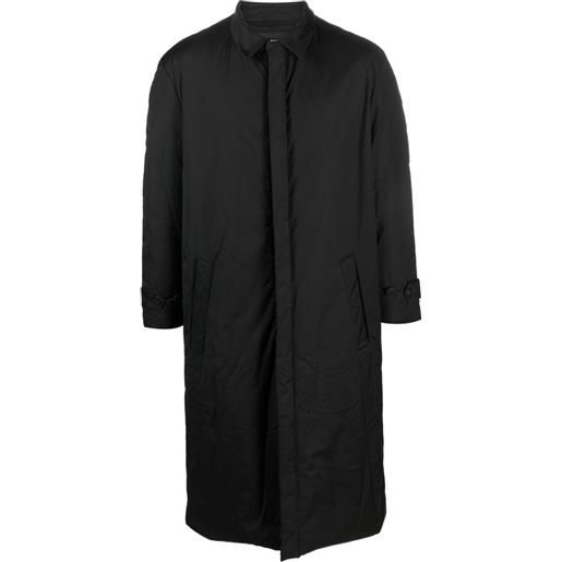 Neil Barrett cappotto imbottito midi - nero