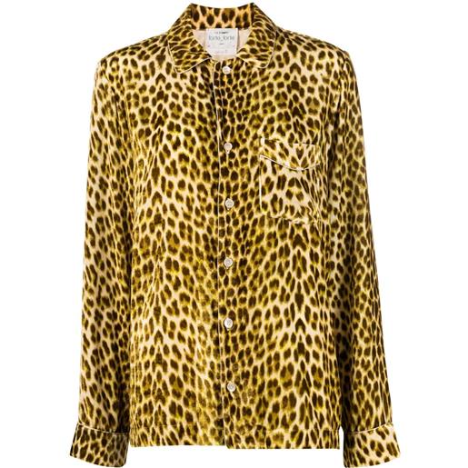 Forte Forte camicia leopardata - toni neutri