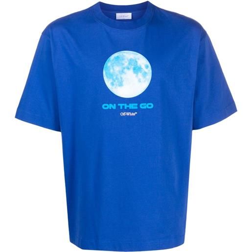 Off-White t-shirt con stampa - blu