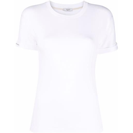 Peserico t-shirt con maniche corte - bianco