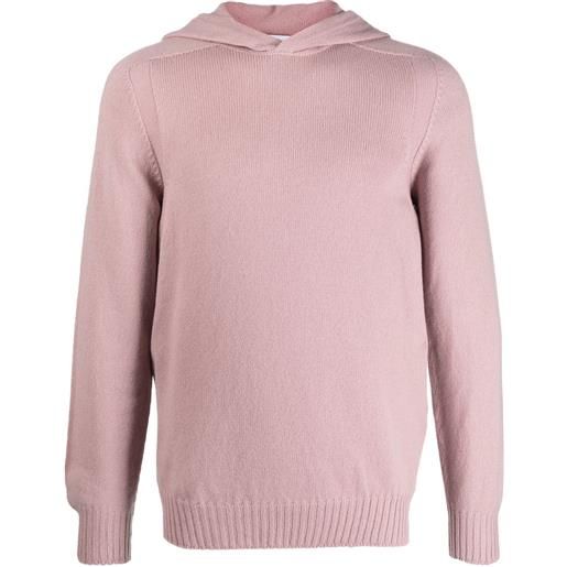 D4.0 maglione con cappuccio - rosa