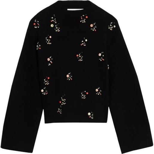 3.1 Phillip Lim maglione con decorazione - nero
