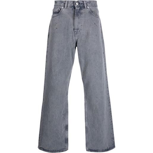OUR LEGACY jeans third cut a gamba ampia - blu