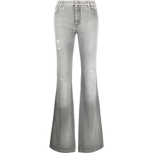 Ermanno Scervino jeans svasati a vita media - grigio