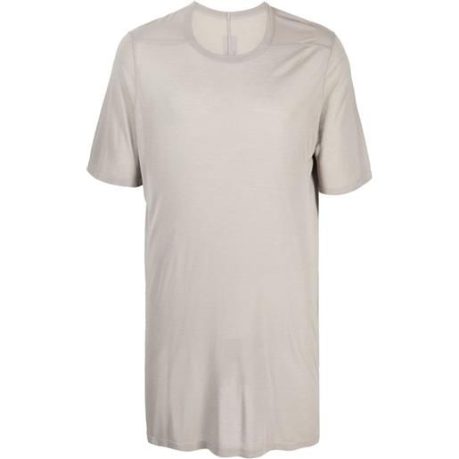 Rick Owens t-shirt level t girocollo - grigio