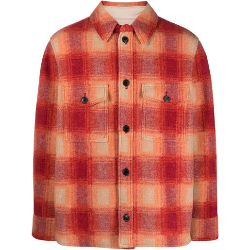 MARANT giacca-camicia kevron - arancione