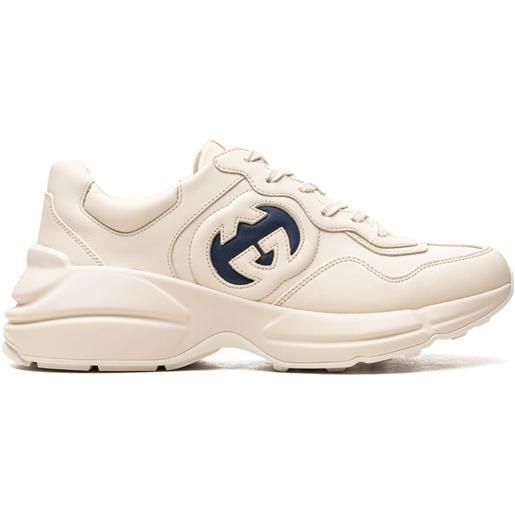 Gucci sneakers rhyton - bianco