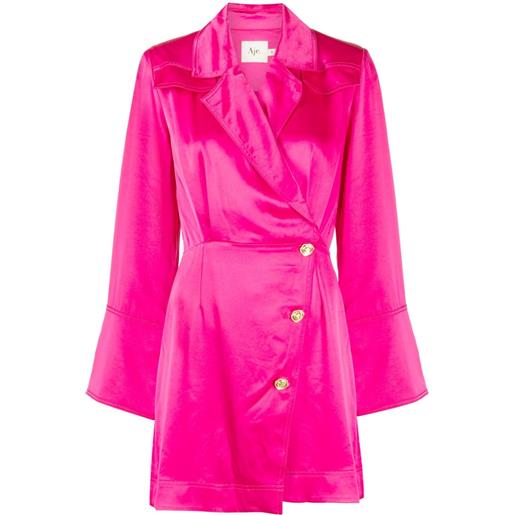 Aje abito stile blazer - rosa