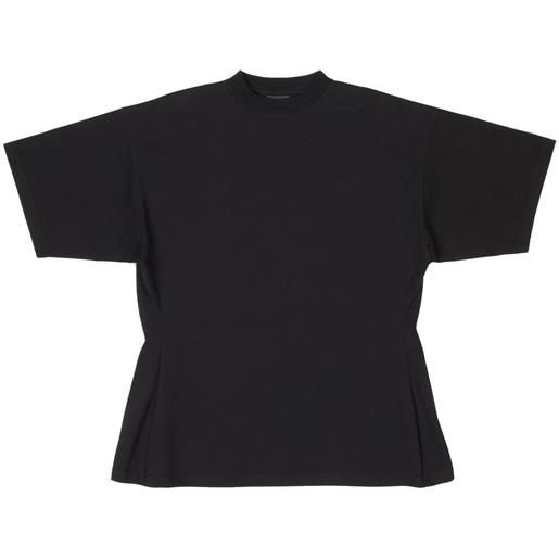 Balenciaga t-shirt oversize - nero