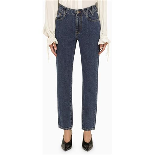 Vivienne Westwood jeans slim blu in denim