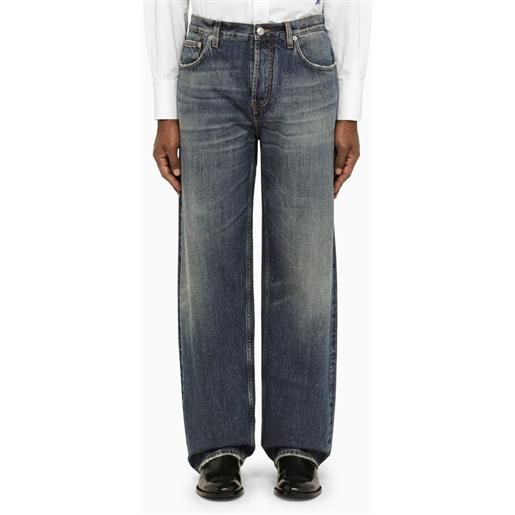 Burberry jeans regolare effetto vintage in denim