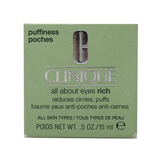Clinique all about eyes rich, donna, 15 ml