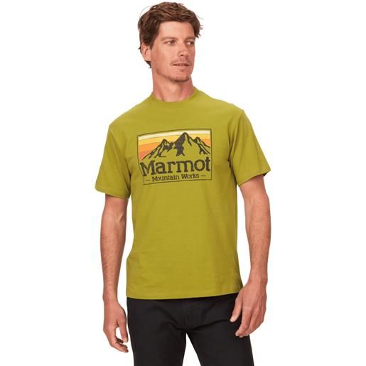 MARMOT gradient tee ss t-shirt trekking uomo