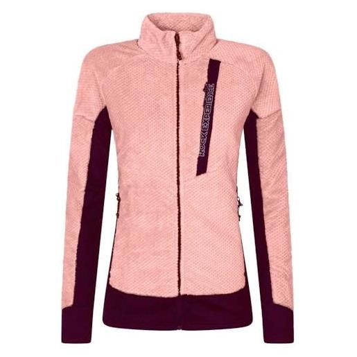 Rock Experience rewc02841-c788 blizzard tech mock neck woman fleece donna maglia lunga 2268 baby lavender+0208 caviar s