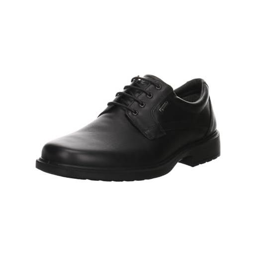 ARA lorenzo-gtx, scarpe con lacci low. Cut uomo, nero, 44 eu