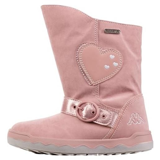 Kappa codice stile: 261063k sapone tex k girls, stivali da neve, rosé l grey, 27 eu