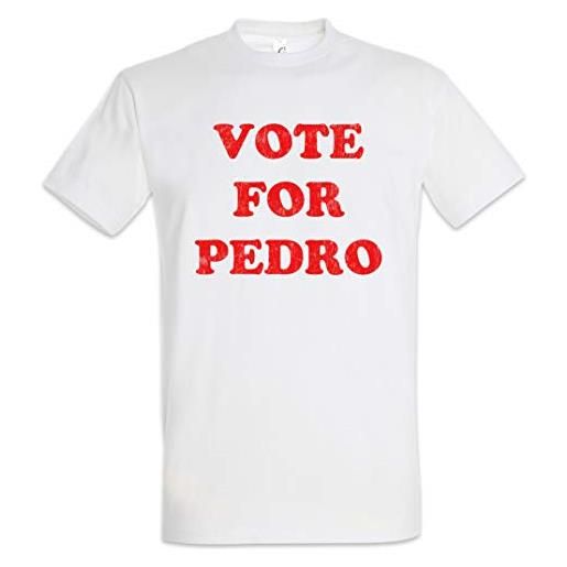 Urban Backwoods vote for pedro uomo t-shirt bianco taglia 3xl