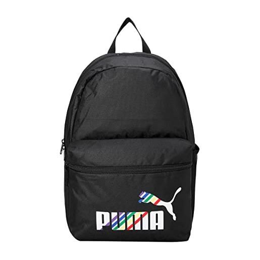 PUMA phase aop backpack puma black - love is love