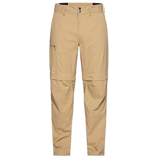 Haglöfs 605216_2at mid standard zip - off pant men pantaloni sportivi uomo magnetite taglia 48