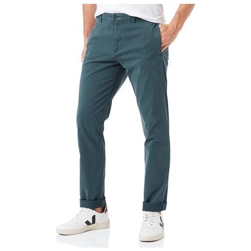HUGO david222d trousers_flat, medium green313, 31w x 34l uomo