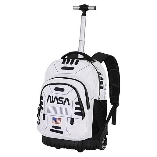 NASA spaceship-zaino trolley gts fan, bianco, 32 x 47 cm, capacità 39 l