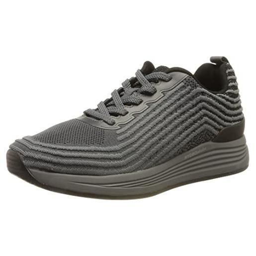 ARA chicago, scarpe da ginnastica uomo, grigio/nero, 41 eu