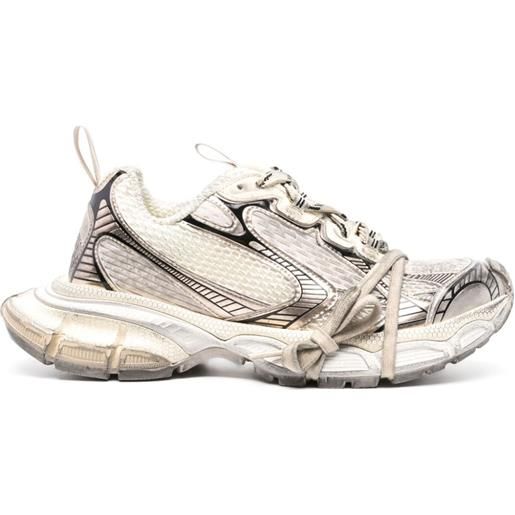 Balenciaga sneakers 3xl con inserti - toni neutri
