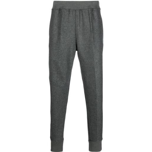 Jil Sander pantaloni sportivi con vita elasticizzata - grigio